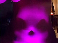 latina tease strips and rips clothes in sensual striptease.