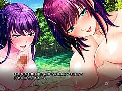 Nureru Kotou Shizuku And Mio Engage In Group Titty Fucking