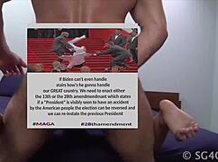 Blonde Meets Hungarian Bouncer at Club for Stretching Session