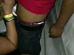 ladysexy gives random guy blowjob