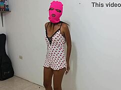 Brunette Slut Meets Step-Brother In Dorm, Seduces Him Into Condom-Free Fucking