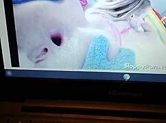 mike's really into that beautiful girl's hairy ass