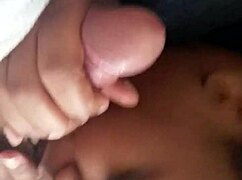 Ebony MILF Shows Off Her Good Neck Skills on Cock