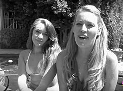 Did you see dausy layne and teagan summers having passionate sex on the bed?