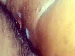 Can't Resist Coming On Girlfriend's Pussy!