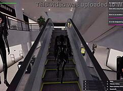 Secret Flasher Manaka Veronica in Mall