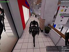 Secret Flasher Manaka Veronica in Mall