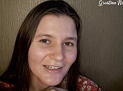 your loving russian girlfriend supports and sucks in asmr style