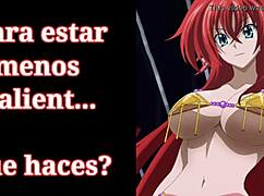 Rias Gremory DXD Hentai JOI In Spanish