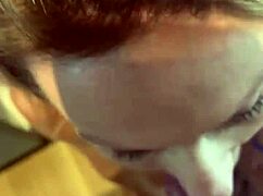 Beautiful blonde milf enjoys homemade doggystyle with intense orgasm