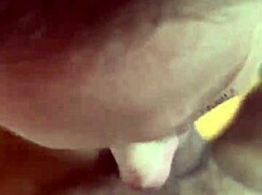 Beautiful blonde milf enjoys homemade doggystyle with intense orgasm