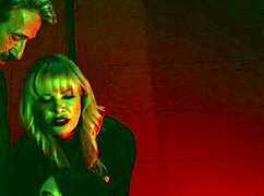 Milf Manipulates Shy Teen into Public Strapon Double Penetration