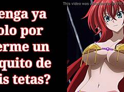 Rias Gremory DXD Hentai JOI In Spanish