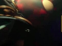 Amazing, this is absurd, the Moroccan woman dancing in night club is a real sexy bomb