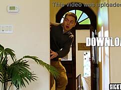 Joshua Lewis Intensely Jerks Off on Horny Redhead MILF