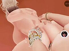 Intense anal and oral fucking with hot blonde in imvu game