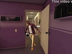 What happens when the house party game turns to female pegging?