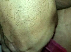 karina and lucas in a real homemade scene where the wife pegs and fucks her husband's ass