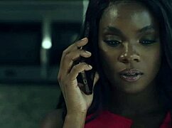 guy finds submissive wife and her ebony bff in fetish gear