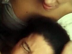 Hlemac shares his cock in a double blowjob.