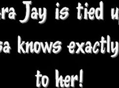 bbw sara jay enjoys intense bondage sessions with kissing and teasing