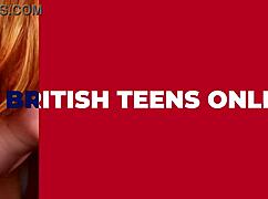 Sexy British Teen Gives Jerk Off Instructions