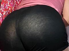 chatting with my neighbor while her guy's away, getting naughty in leggings at the gym