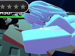 roblox slut kept cumming for more!