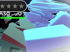 roblox slut kept cumming for more!