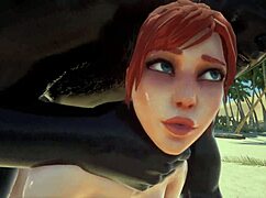 Serena takes black bull's monster cock