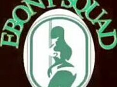 She rides like a horse rider.