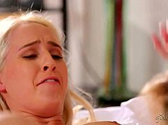 Aj Applegate And Cadence Lux Witness Protection Lesbian Catfight Turns To Licking