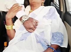 Indian bhabi on long drive for fucking with Telugu dirty talks