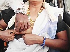 Indian bhabi on long drive for fucking with Telugu dirty talks