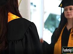 Stepfather and Stepdaughter Are Caught by Their Stepmother