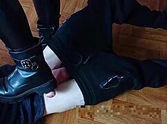 Foot Fetish Dominance From Girls In Boots