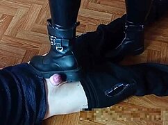 Foot Fetish Dominance From Girls In Boots