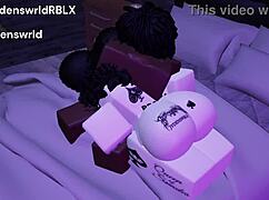 Fucking another fan on Roblox