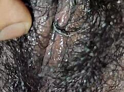 Indian sexy desi in bed getting licked and muff dived 😘