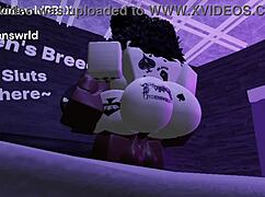 Fucking another fan on Roblox