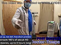 Dr. Tampa! My Neighbor's First Humiliating Gyno Exam with Alix Avery – Anal Fingering, Pussy Play, and Roleplay in Florida!