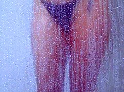 College Girl SHOWERS In Bikini