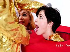 Want to see the freeuse game show with three hot teens?