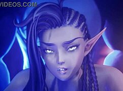 Elaisha feels her slut dreams come true with cum