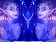 Elaisha feels her slut dreams come true with cum