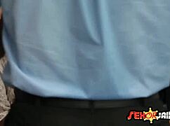 Brunette Teen Punished in Ass by Police's Hard Piston