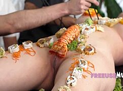 Freeuse Asian Chef Serves Herself As Dessert - Emerald Loves Suki Sin Freeusemum