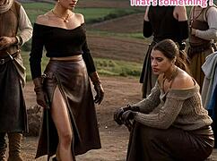 The duchess - ai illustrated leather porn dream