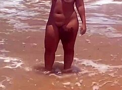 Fiquei PELADINHA na praia africana