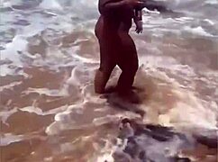 Fiquei PELADINHA na praia africana